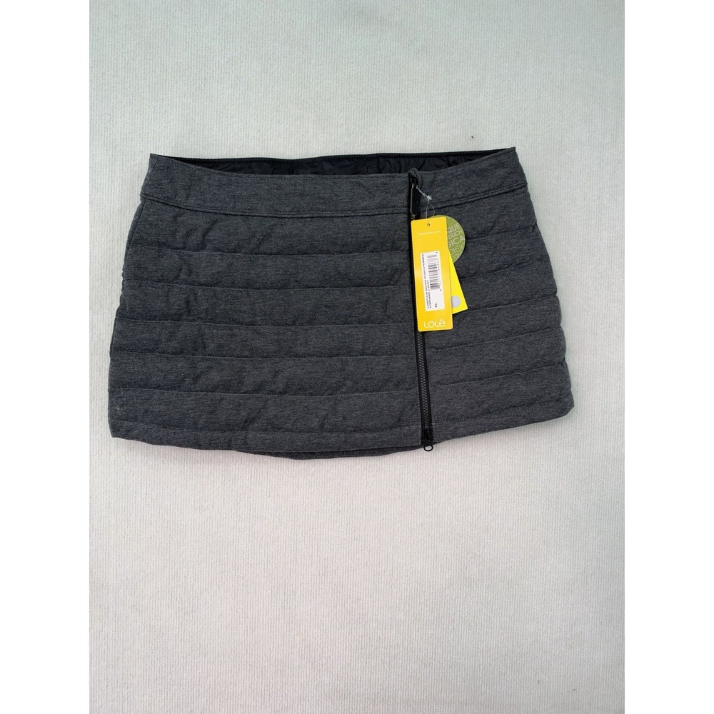 Lole Stephanie 2 Skirt Womens XL 500 Fill Down Insulated Charcoal NWT 0468